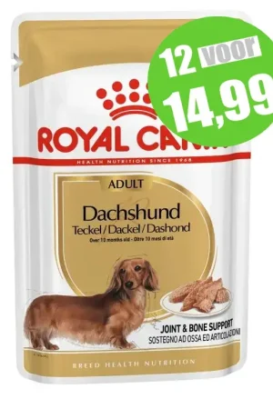 Beperkt Aanbod Royal Canin Dachshund Adult Wet 85 gr